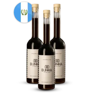 שלישיית בקבוקי חליטת קפה מגואטמלה